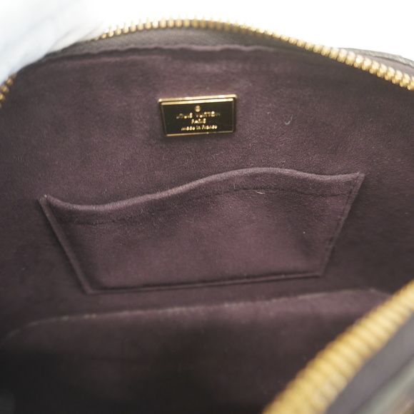 Auth Louis Vuitton 2way Bag Monogram Vernis Alma BB Flower M90988 Amaranto - Picture 6 of 9